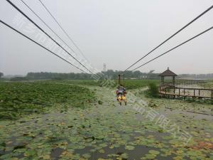 国家五A级景区河北白洋淀滑索05255250